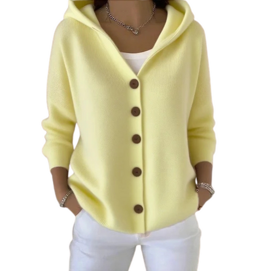 LUNA | Kardigan z kapturem